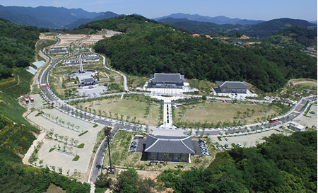 국립산청호국원 경찰묘역 이미지